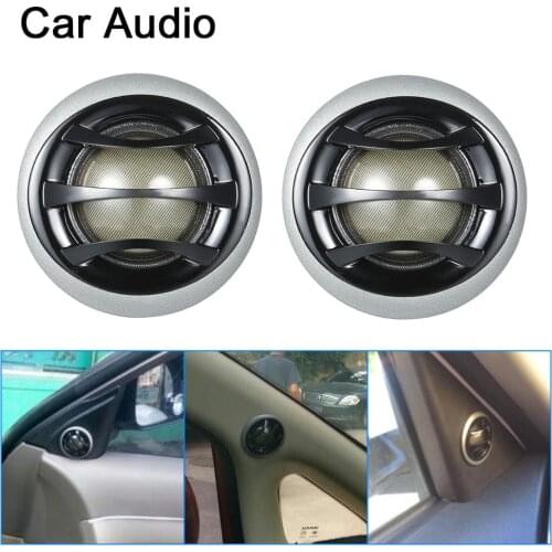 2"150W Micro Dome Car Audio Tweeters Speakers with Built-in crossover a pair Car Styling