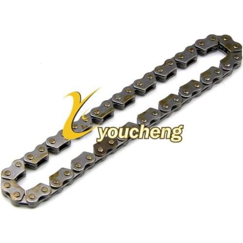 44-Links Oil Pump Chain 152QMI 157QMJ Chinese Scooters GY6 125cc 150cc Mopeds ATV Go Kart Quads Engine Repair JYBLT-GY6125