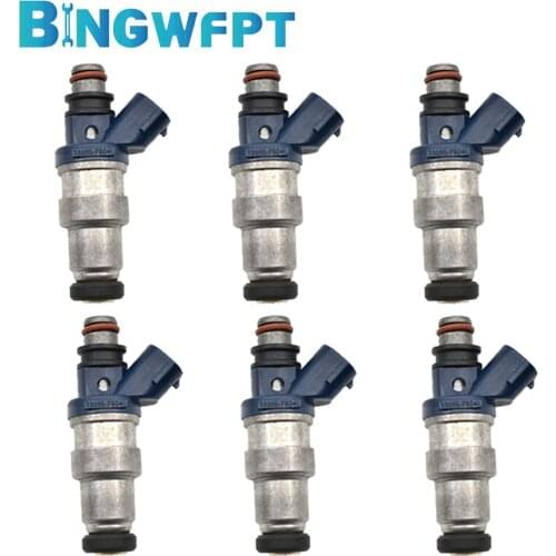 6pcs/lot Fuel Injector Nozzle For TOYOTA Hilux / Tacoma 2.4L 2RZ 23250-75040 23209-75040