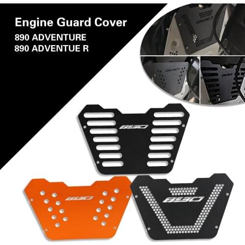 Motorcycle 890Adventure R Aluminum Engine Guard Protector Cover Crap Flap Protection FOR 890 Adventure ADV R S 2020 2021