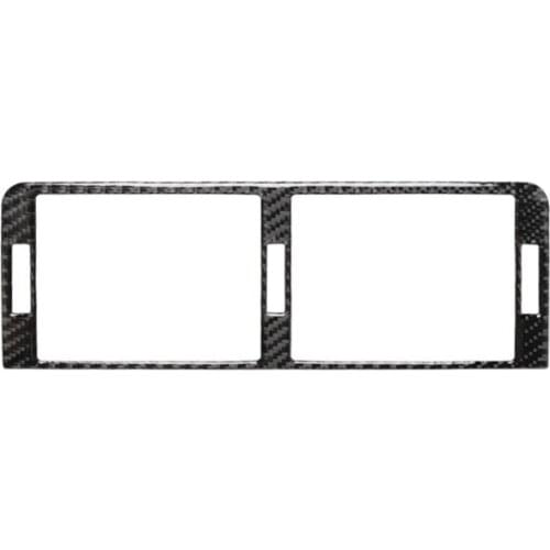 Fit For BMW 3 Series E46 323i 328i 330i 325i 1999-2004 Carbon fiber row middle outlet center control cover decoration