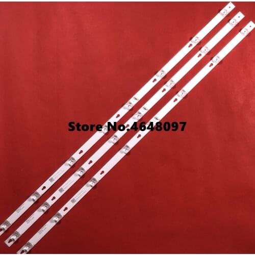 1set=3pcs LED Backlight TCL L43E5800A-UD D43A810 L43P1A-F OEM43LB06 LED3030F2.1 V1.2