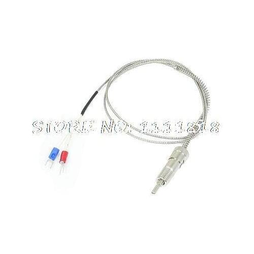 1M Cable Adjustable Compression Spring Thermocouple Temperature 400 Celsius