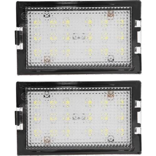 2pcs Error Free LED License Plate Light Lamp For Land Range Rover Sport L320 2005-2013