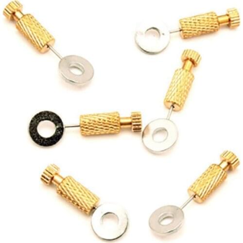 6Pcs DIY Handmade Leathercraft Tools Suture Fixing Needle Leather Tool Fixed Needle Sparse Stitch Lock Needle 0-6mm