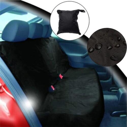 80% Dropshipping!!Universal Car Rear Back Seat Protective Waterproof Nylon Cover Cushion Protector
