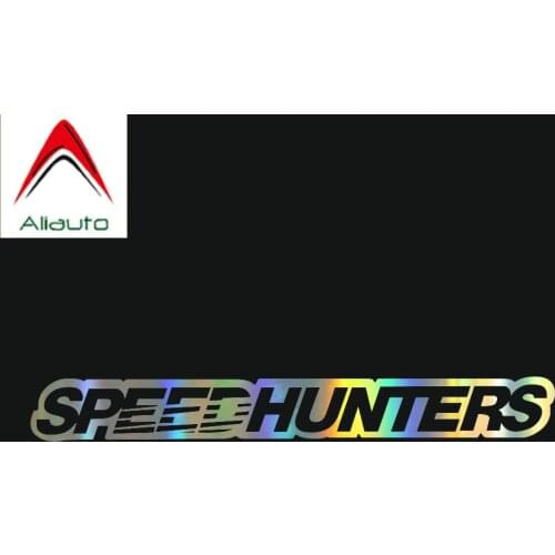 Aliauto Car Stickers SpeedHunters Motorcycle Automobile Styling Vinyl 3D Waterproof Sunscreen Anti-UV Reflective Decals,50cm*5cm
