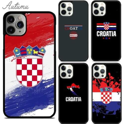 Croatia Coat Of Arms Flag Phone Case for iPhone 11 12 Pro Max mini X XR XS SE 2020 5 6S 7 8 Plus Samsung Galaxy S8 S9 S10 Cover