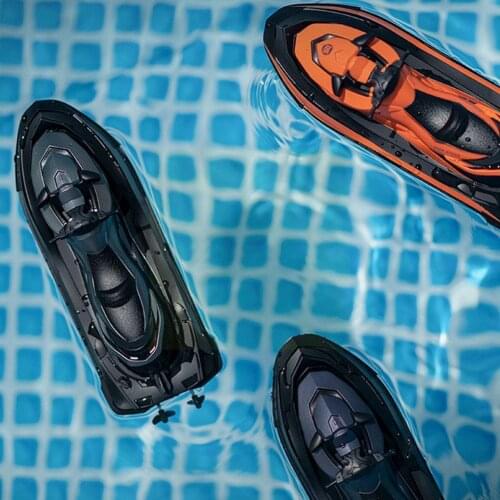 M5 2.4g Mini Remote Control Yacht Rc Boat Motorboat Learning Summer Toy Model Educational Training For Water Toy Childrens S0x6