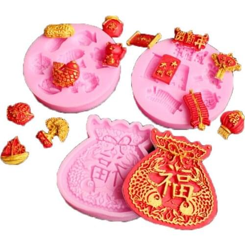 On The Co-koi Turned Sugar Cake Silicone Mold Soft Clay Gypsum Drop Mold