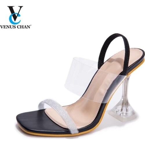 Black color new arrival low heels African shoes PU leather comfortable pumps wholesales good price for sandals shoes