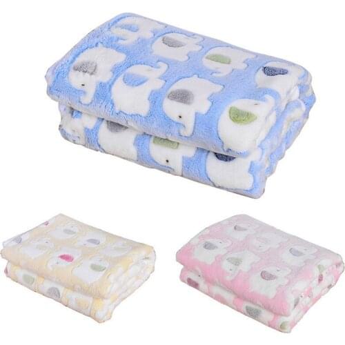 Pets Dog Blanket Puppy Sleep Mat dog beds for small dogs Winter Bath Towel Double Velvet Warm Soft blanket for dogs and cats