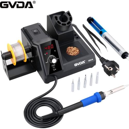 GVDA New Soldering Station 3S Rapid Heating Soldering Iron Kit Welding Rework Station for Cellphone BGA SMD PCB IC Repair Tools
