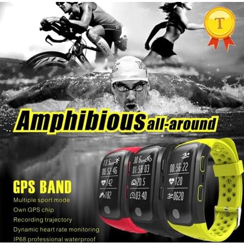 New GPS Tracking smart band Smart Bracelet men woman IP68 Waterproof GPS Wrist Band With dynamic Heart Rate Sleep Monitoring