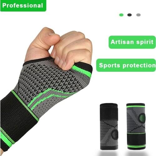 Sports Bracer Wristband Fitness Sports Wristband Adjustable Sports Wristband Wrist Protection Joint Wrist Perspiration Wristband