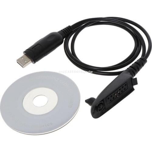 USB Programming Cable For Motorola Walkie Talkie Radio GP340 GP380 GP328 HT1250 Dropship