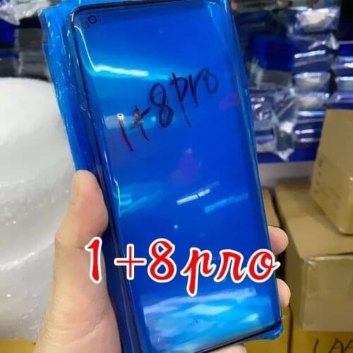 Oneplus8 Pro Outer Screen For Oneplus 8 Pro 8Pro Front Touch Panel LCD Display Out Glass Cover Lens Phone Repair Replace Part
