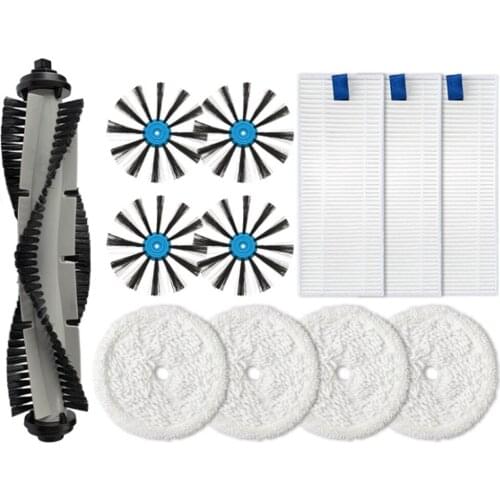 Replacement HEPA Filter Main Brush Side Brush Mop Cloth for Bissell 3115 Sweeping Robot Vacuum Cleaner Accessories