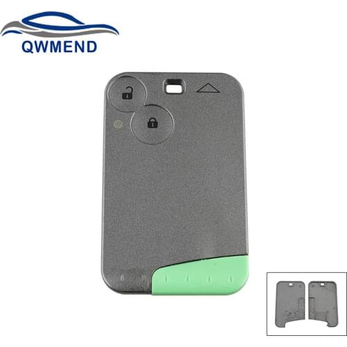 BHKEY Replacement Car Remote Key Shell For RENAULT Laguna Espace Vel-Satis Smart Car Key Case 2 Buttons