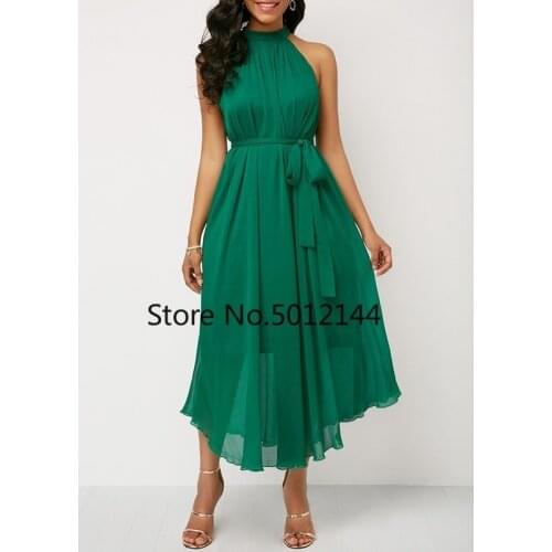 Bandage Summer Dress Women 2020 Casual Plus Size Slim Chiffon Maxi Dresses Elegant Sexy Off Sholulder Pleated Long Party Dress