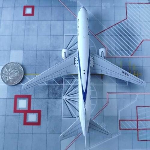 1:400 B767-300ER ISRAEL El Al Air Israel Airlines 4X-EAJ Alloy Aircraft Plane Toy Airliner W landing gear Display Collection