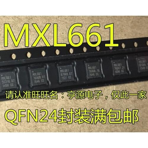 100% New&original In Stock 5pcs/lot MXL661 MXL661-AG-R QFN24
