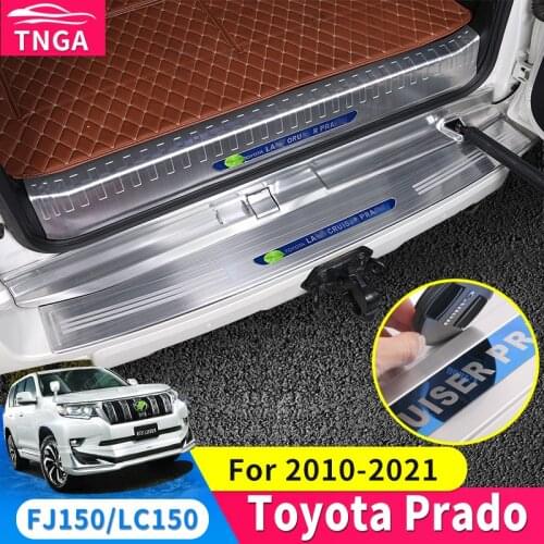 2010-2022 For Toyota Land Cruiser Prado 150 Threshold Modification Accessories Luggage Tail Door Guard Board Door Protector J15