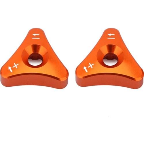 48MM Forks Front Shock Absorber Knob Adjuster For KTM Husaberg Husqvarna DUKE SX SXF EXC XCW 125-530 690 SUPERMOTO ENDURO SMC WP