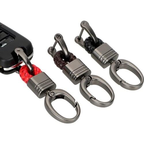 Car KeyChain Fashion Key Chain Metal Alloy Decoration Key Ring Gift Creative Decal for BMW Chevrolet Jeep Toyota Honda Hyundai