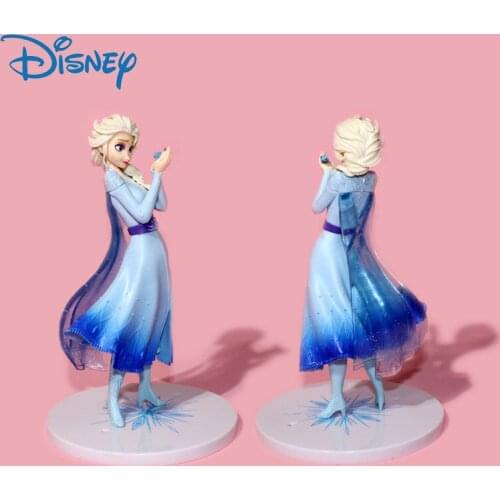 Disney Frozen Elsa Anime Figures PVC Princess Action Figure Collections Model Decorations Dolls Toys Gifts for Girls Children