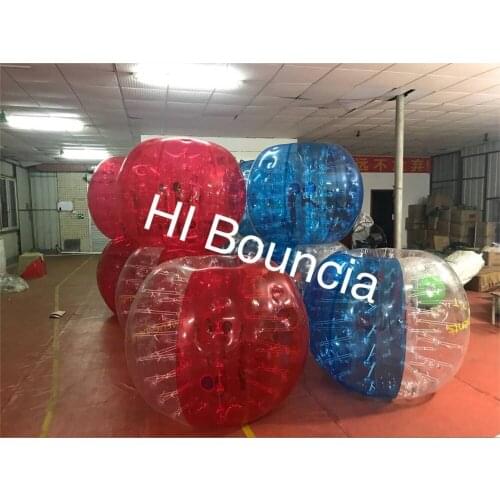 Hot sale 0.8mm PVC Inflatable Bubble Soccer Ball Football Bubble Soccer Zorb Ball Air Bumper Ball Human Hamster Ball for sale