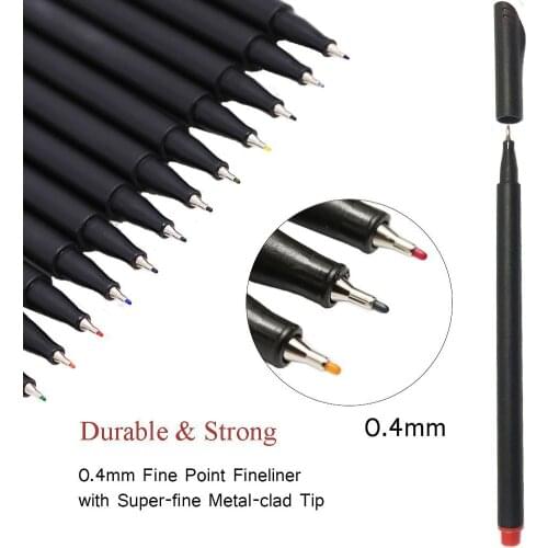 Classic watercolor school student drawing paint brush pen kids oil painting marker pens stationery art supplies 12/24/36 color