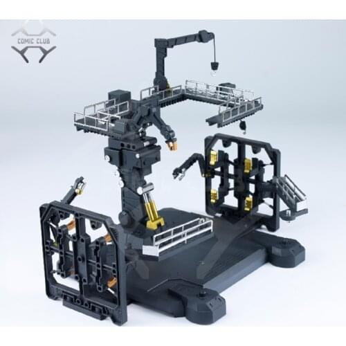 COMIC CLUB IN-STOCK EW Storm General MS Hanger And Maintenance Dock For RG 1/144 RX-93 Nu Assembly Model Robot Figure Toy
