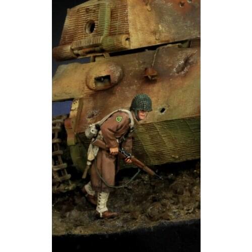1/35 Resin Figure Model kits us Unassambled Unpainted C656