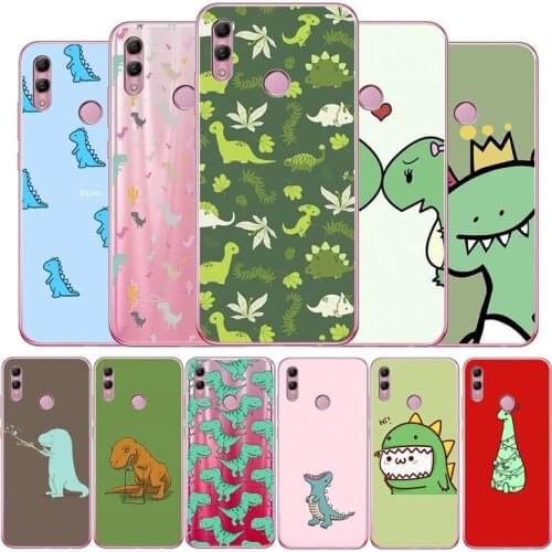 Cartoon dinosaur Soft Silicone Phone Case For Huawei Honor 9 10 20 30 lite 20 30 PRO MATE 9 10 20 30 PRO 20 30 lite