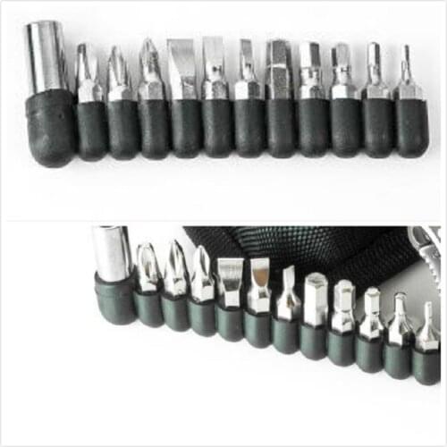 12 Pieces Screwdriver Bit Ganzo G200 G300 screwdriver set bit stainless steel screw driver kit tools for ganzo G302B G202