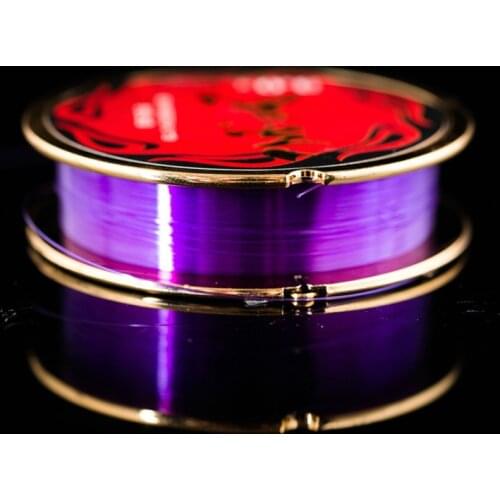 Super wear-resistant strong pulling force of high quality nylon fishing line fishing line fishing competitions 50m Mitsui