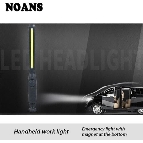 NOANS 1pcs COB Handheld Work Lights Multifunction Portable LED Lights For Fiat 500 Punto Chevrolet Cruze Aveo Peugeot 206 307