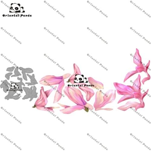 New Dies 2020 Camper Van Metal Swift Floral Decoupage Magnolia Dies diy Dies photo album cutting die Scg new die for 2021new