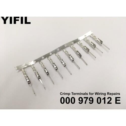 50/100pcs/lot Wiring Crimp Repair Terminals Pins 000979012E For Audi VWSkoda Seat Porsche