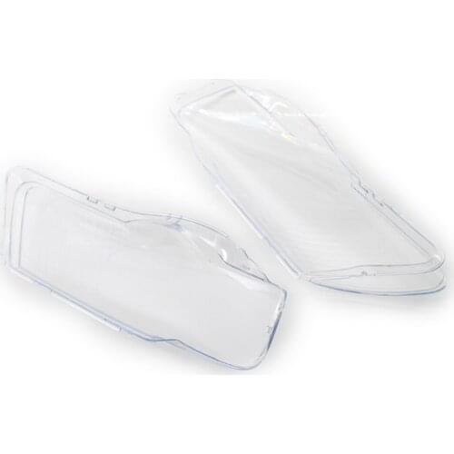 Pair Headlight Headlamp Lens Cover for VW Passat B6 2006-2011