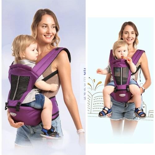 Practical Breathable Design Baby Kids Carriers Toddler Multicolor Waist Stool For Kids 1-3 Years Labor-saving Children Carriers