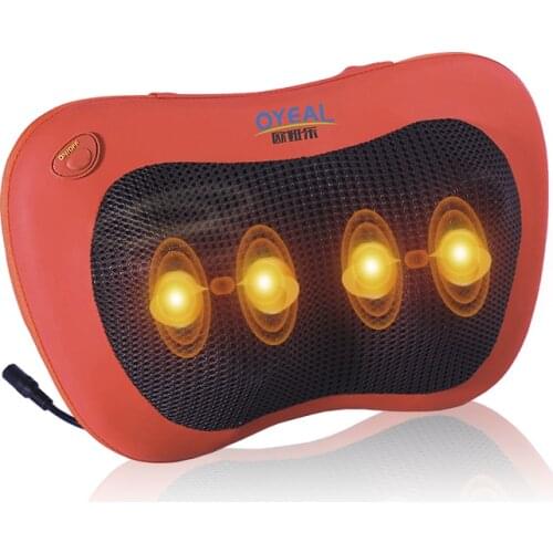 Relaxer product PU cervical spine massage pillow shiatsu massager