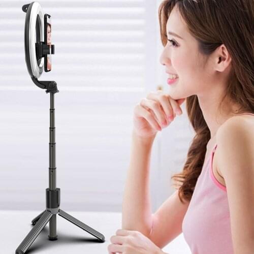 Selfie Stick Portable Bluetooth Live Light 6 Inch Led Photography Lamp Handheld Remote Control Stabilizer Free Stretch