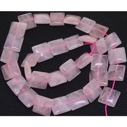 Unique Pearls jewellery Store Crystal Rose Quartz 16mm Gemstone Loose Beads One Full Strand 15 inches LC3-346