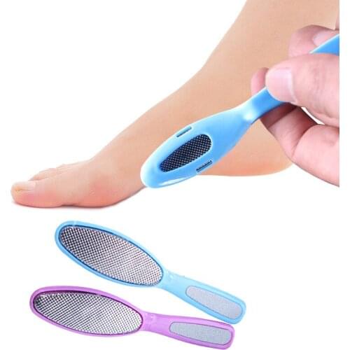 1 Pc Foot Rasp File Scrubber Grater Dry Rough Dead Skin Callus Remover Pedicure Nail Care Tool Random Color