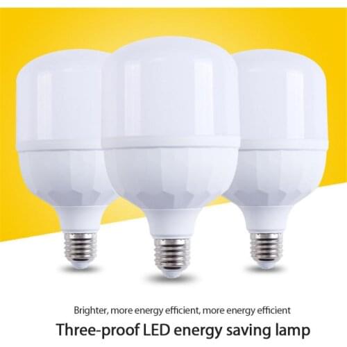 1PC LED Bulb Lamps E27 220V Light Bulb Real Power 65W 45W 30W 20W 15W 10W 5W Lampada Living Room Home LED Spotlight Lighting Hot