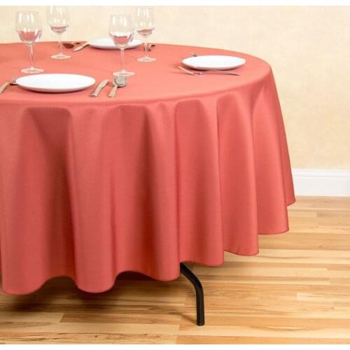 10Pcs Marsala Round 108" Tablecloth For Wedding Party Banquet Decoration Hotel Supplies Free Shipping