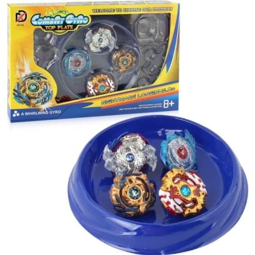 Bayblade XD168-6 B73 B74 B100 B97 High quality Spiners Toupie Spinning Top Gyro Blades Toys Spin Arena Burst Metal Launcher Set