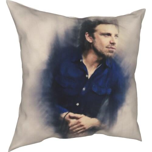 Sebastian Stan Handsome Man Pillowcase Printing Polyester Cushion Cover Gift Pillow Case Cover Home Zippered 40*40cm
